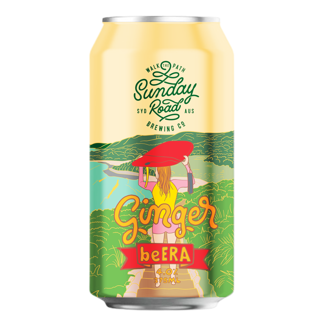Sunday Road Brewing Ginger Beera - Ginger Beer 375 Ml