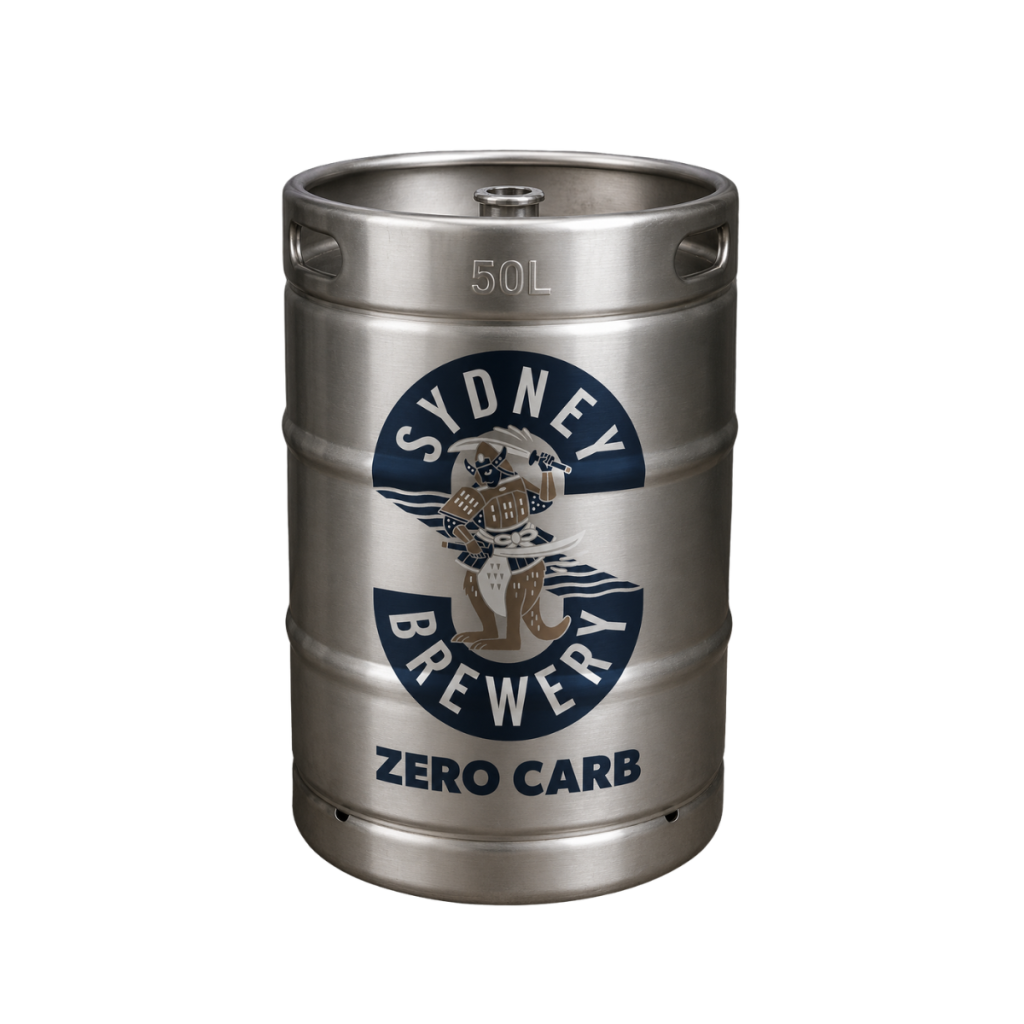 Sydney Brewery Zero Carb Lager Keg 50l