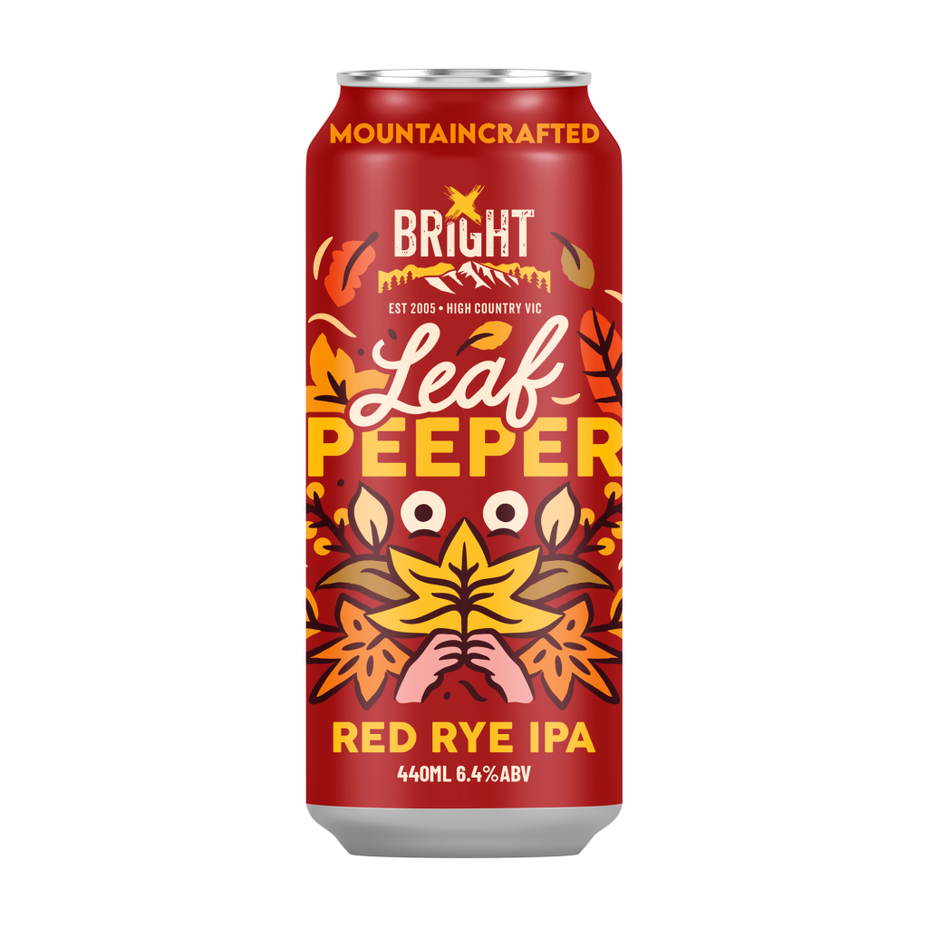 Bright Brewery Leaf Peeper: Red Rye Ipa 440ml