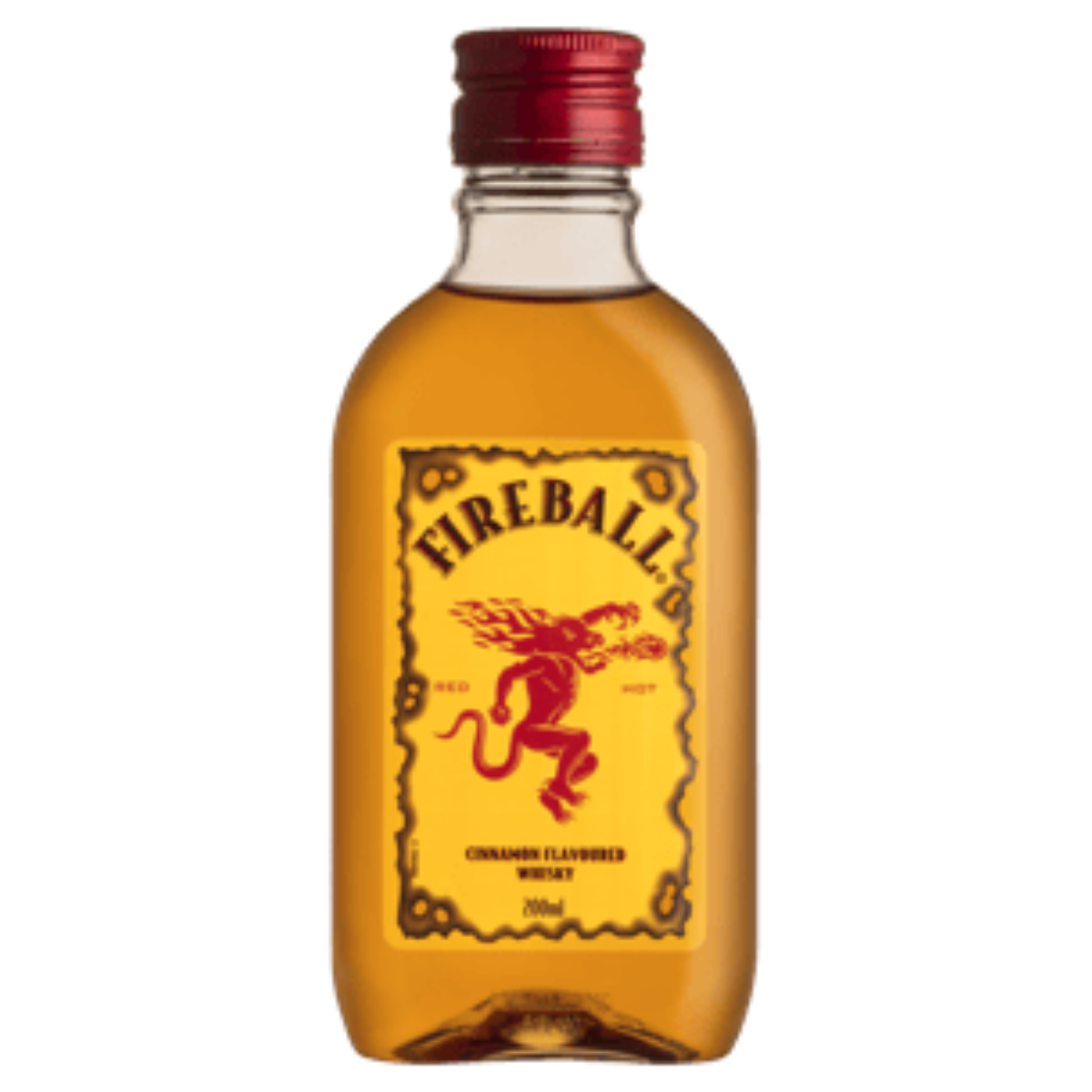 Fireball Cinnamon Whisky 200ml (Unit=Sleeve of 12)