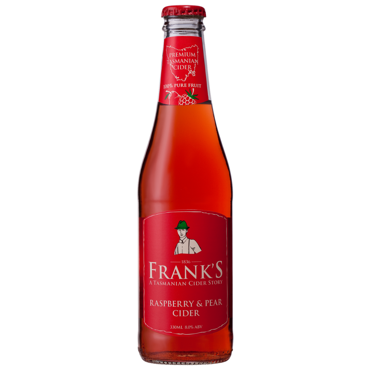Frank's Raspberry Pear Cider 330ml
