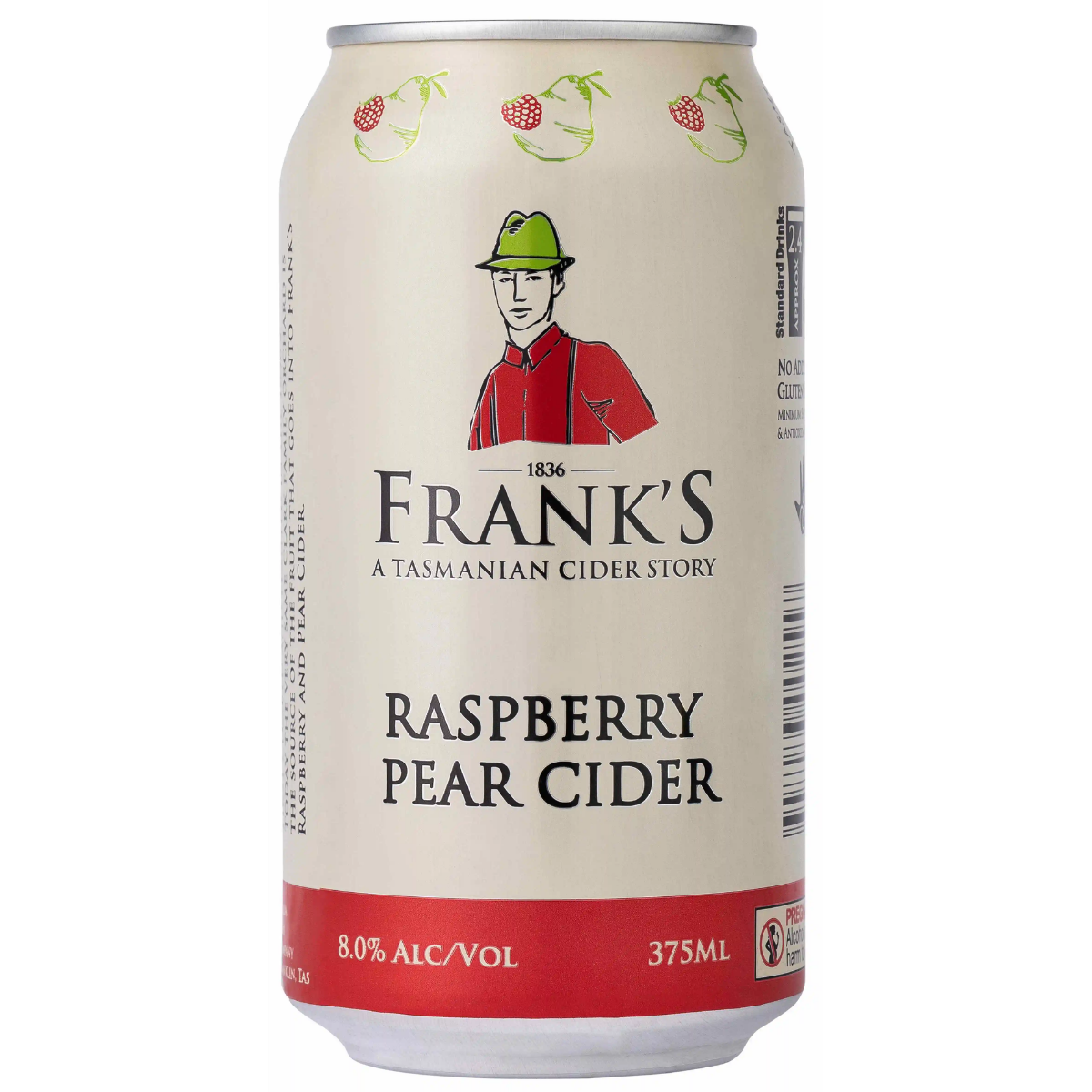 Frank's Raspberry Pear Cider 375ml