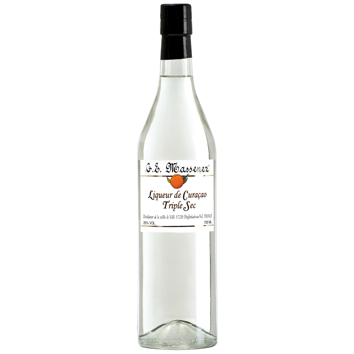 Massenez Triple Sec Dry Curacao Liqueur 25% 700ml