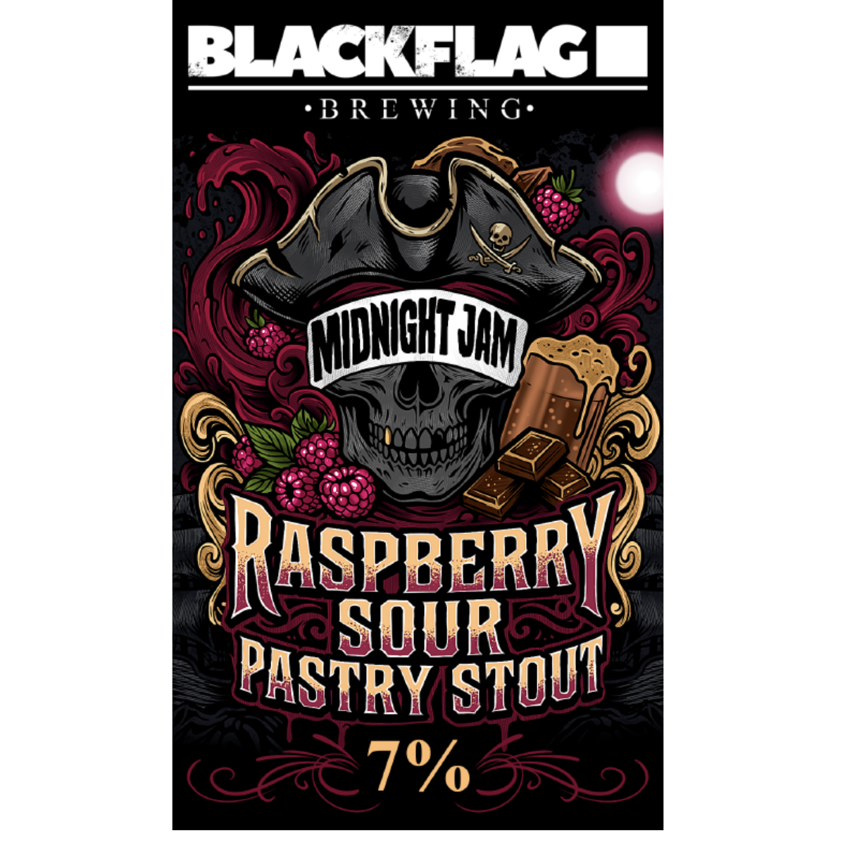 Blackflag Midnight Jam Stout 375ml