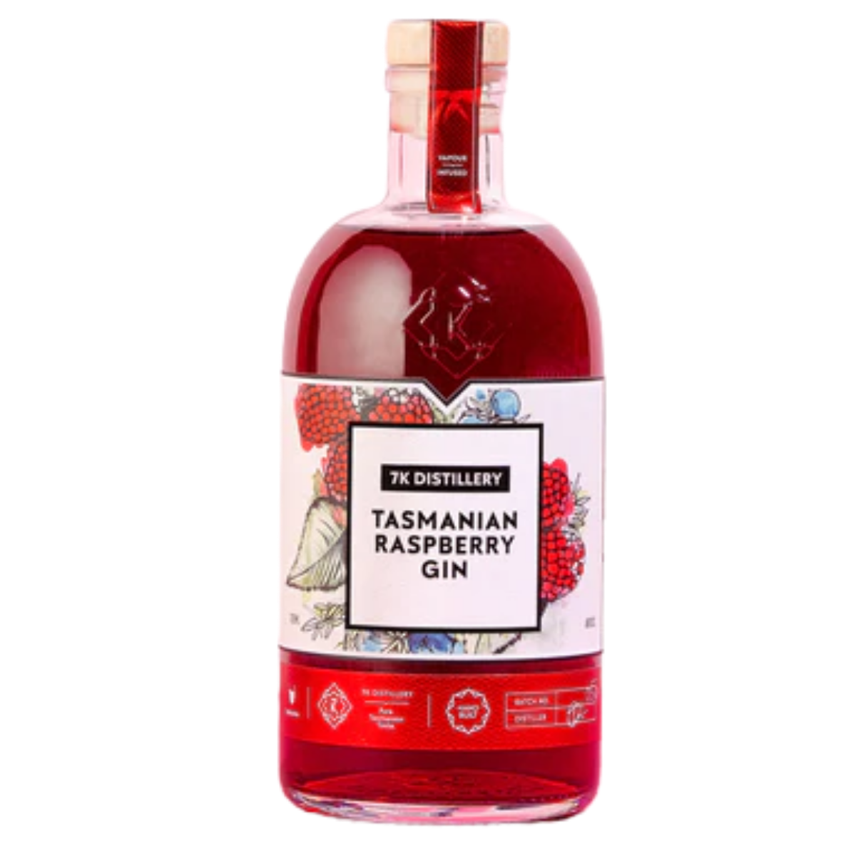 7K Distillery Tasmanian Raspberry Gin 700ML