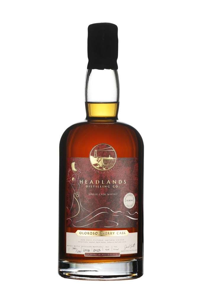 Headlands Distilling Company Oloroso Single Cask Whisky 700ml