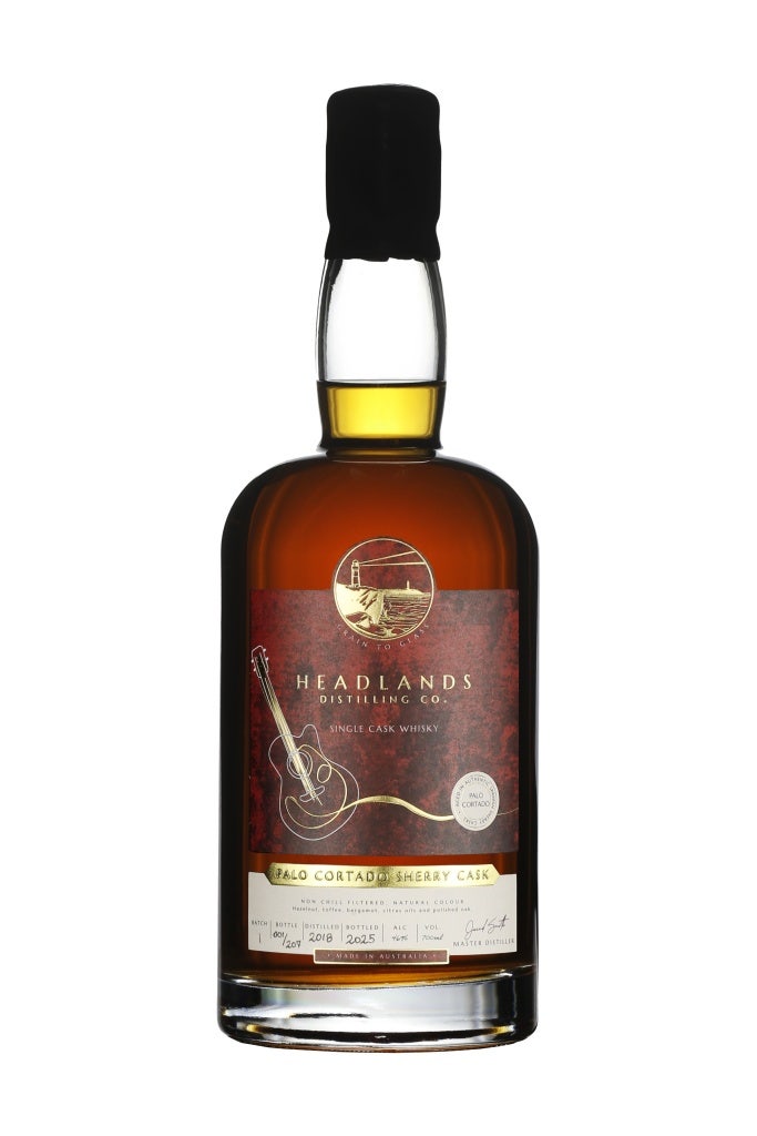 Headlands Distilling Company Palo Cortado Single Cask Whisky 700ml