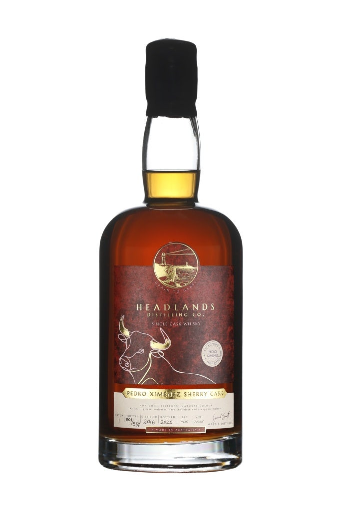 Headlands Distilling Company Pedro Ximenez Single Cask Whisky 700ml