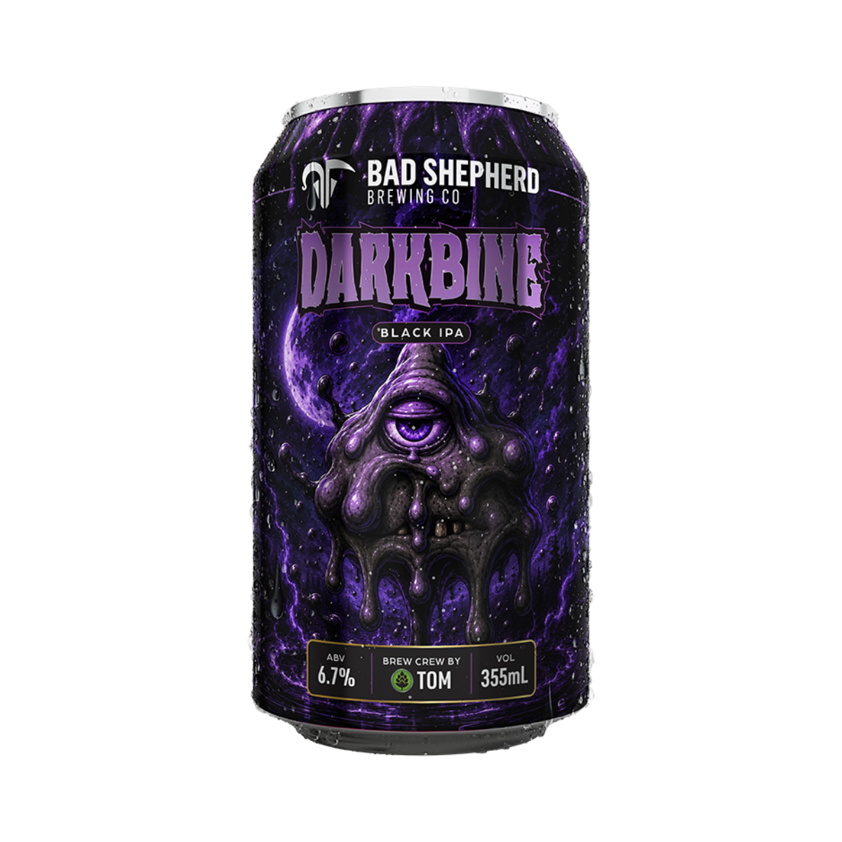Bad Shepherd Darkbine Black IPA 355ml