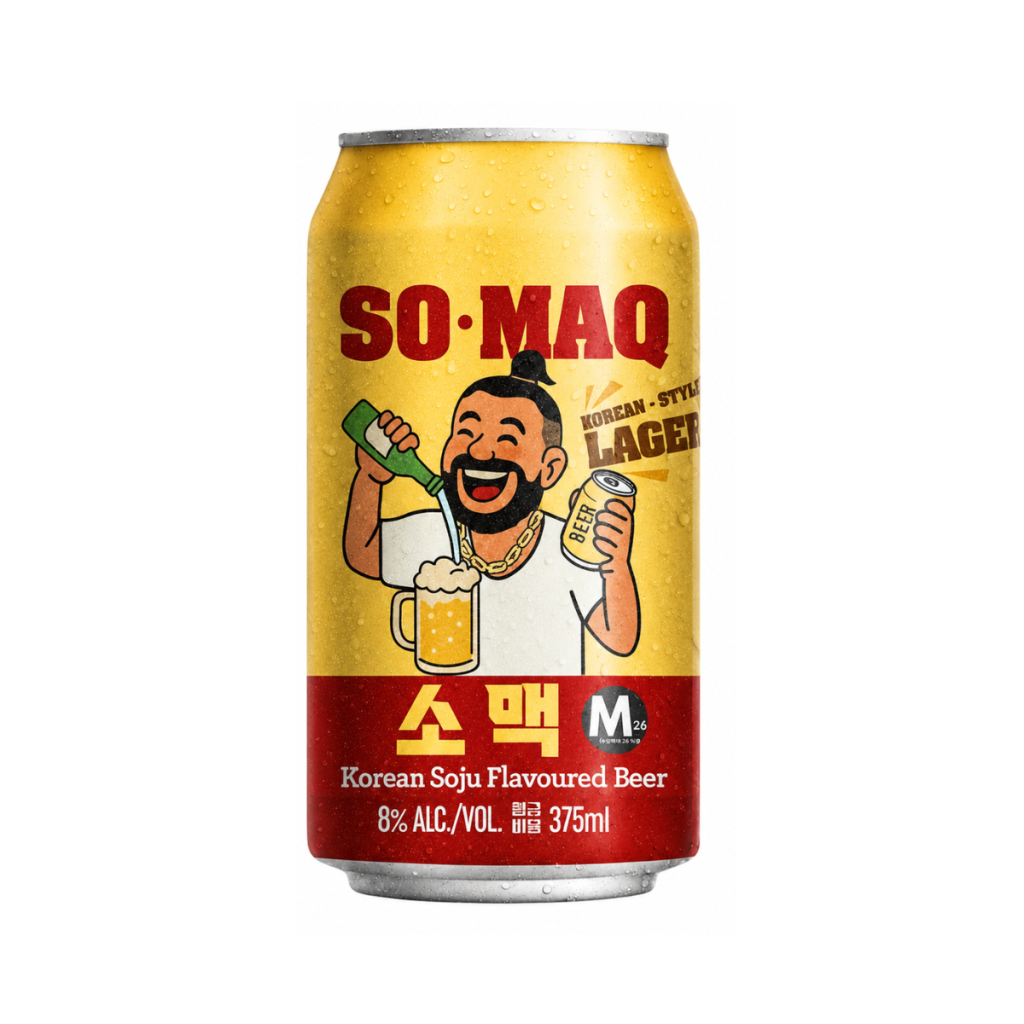 M26 F&B Somaq Korean Soju Flavoured Lager 375ml