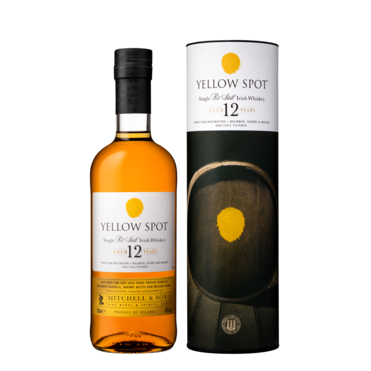 Mitchell & Son YELLOW SPOT 12YO WHISKEY 700ml