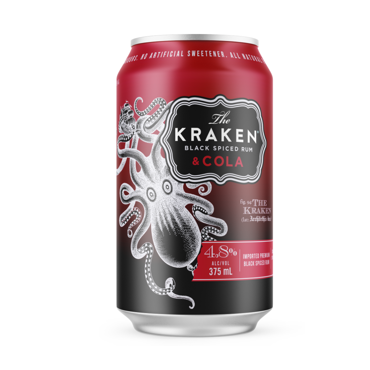 Kraken RUM&COLA 6x4 CAN 4.8% 375ml