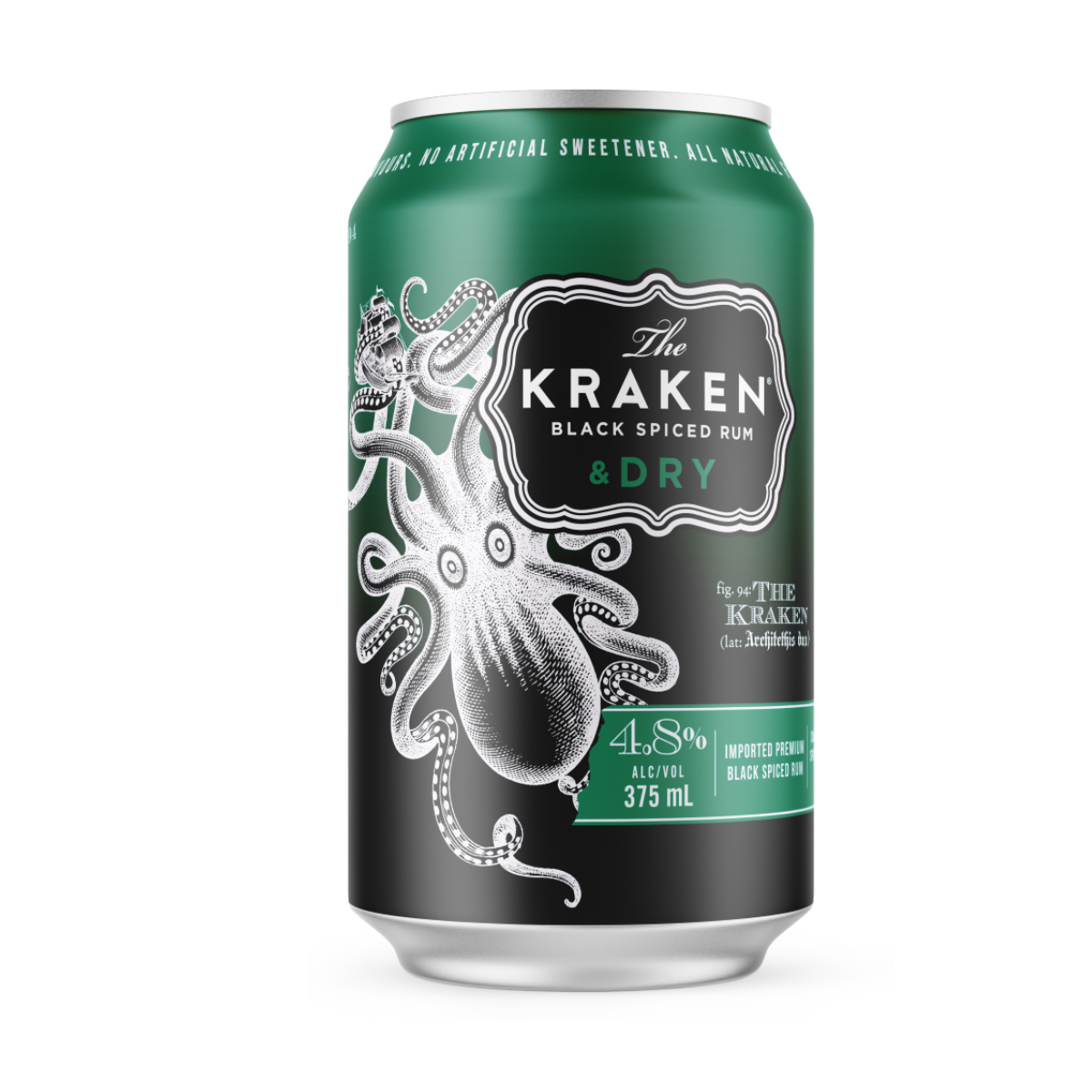 Kraken RUM&DRY 6x4 CAN 4.8% 375ml