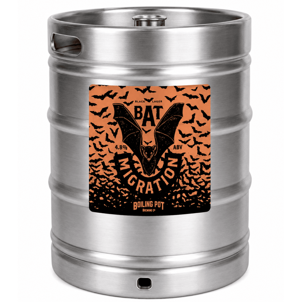 Boiling Pot Brewing Co. Bat Migration Black Lager - 50000ml