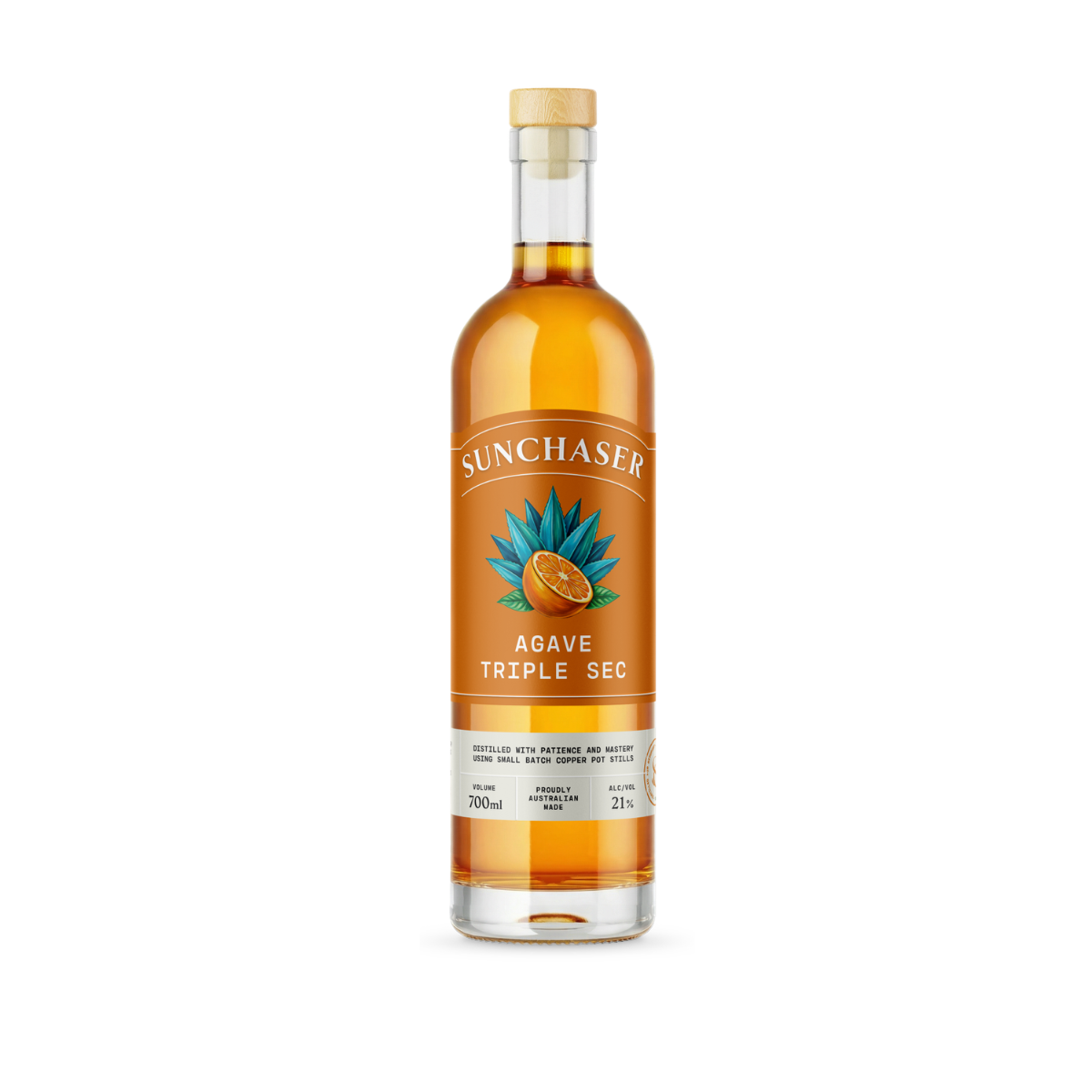 Sunchaser Liqueur Agave Triple Sec 700ml