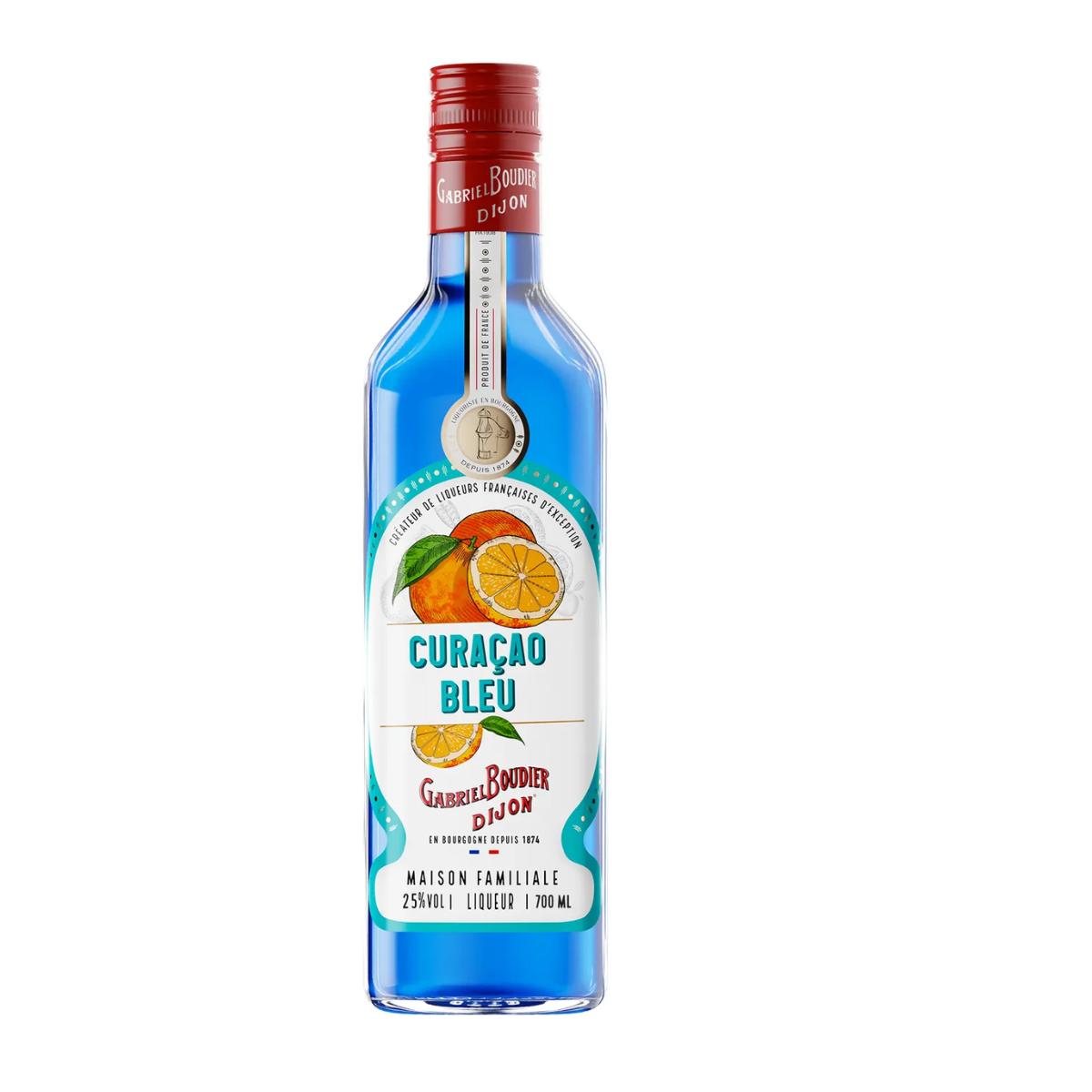 Gabriel Boudier Blue Curacao Liqueur 25% 700ml