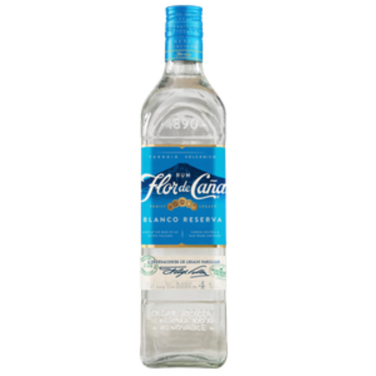 Flor De Cana 4 Year Old Blanco Reserva Rum 700ml