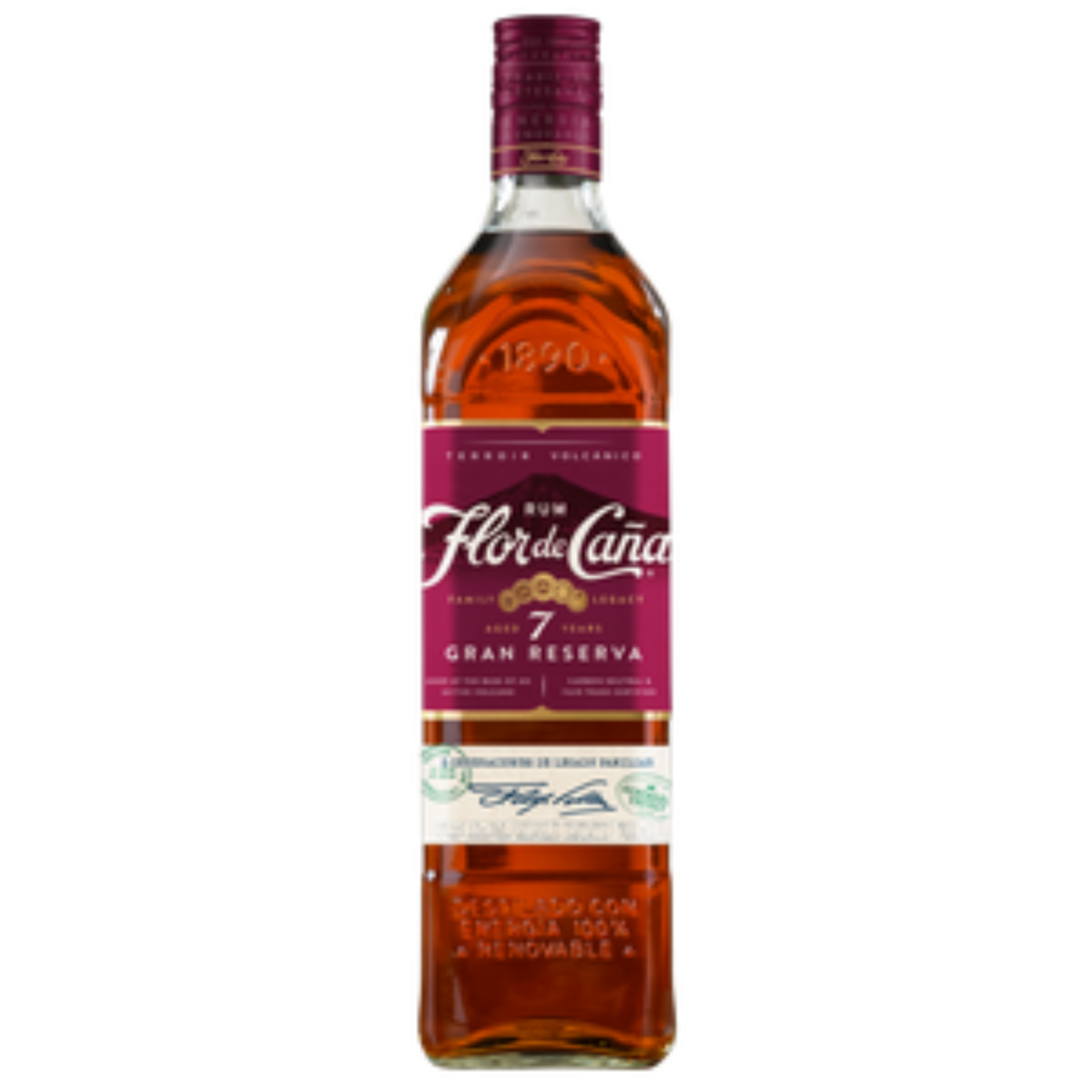 Flor De Cana 7 Year Old Grand Reserva Rum 700ml
