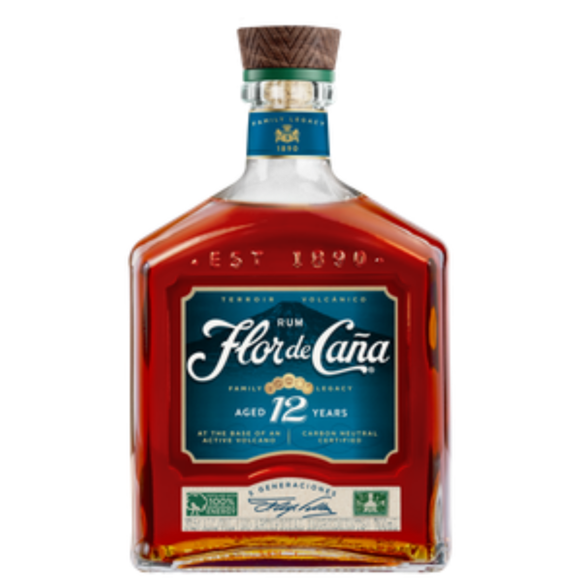 Flor De Cana 12 Year Old Rum 700ml