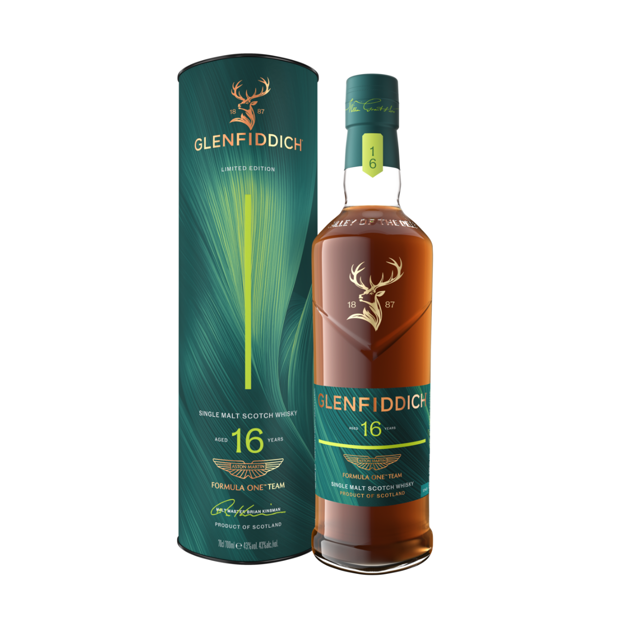 Glenfiddich 16 ASTON MARTIN F1 2026 700ml