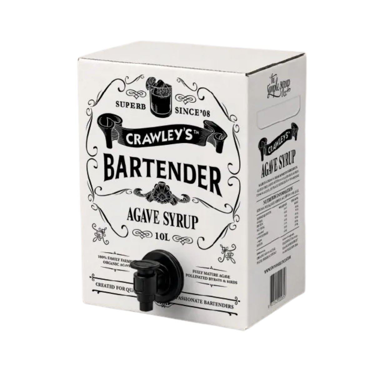 Crawleys Agave Syrup 0% 10000ml