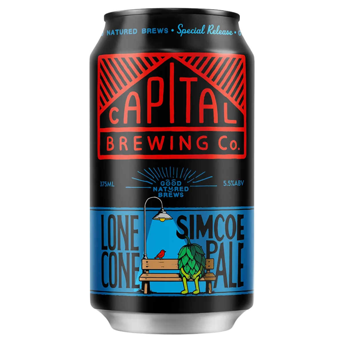Capital Brewing Co Lone Cone Simcoe Pale 375ml