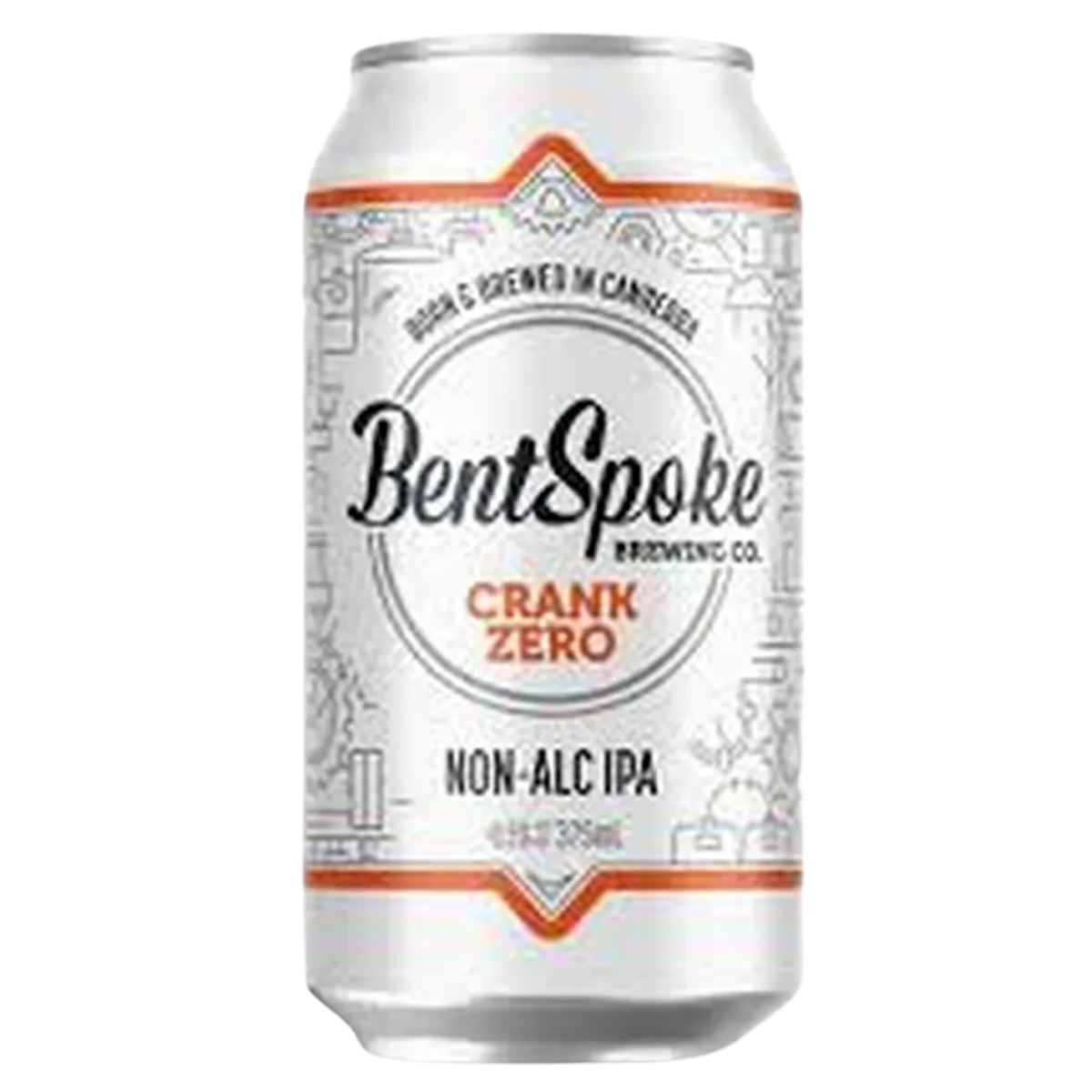 Bentspoke Crank Zero Non Alcoholic IPA 375ml