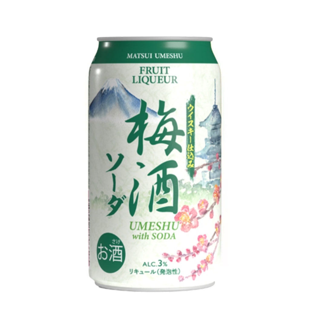 Matsui Umeshu Whisky & Soda 350ml