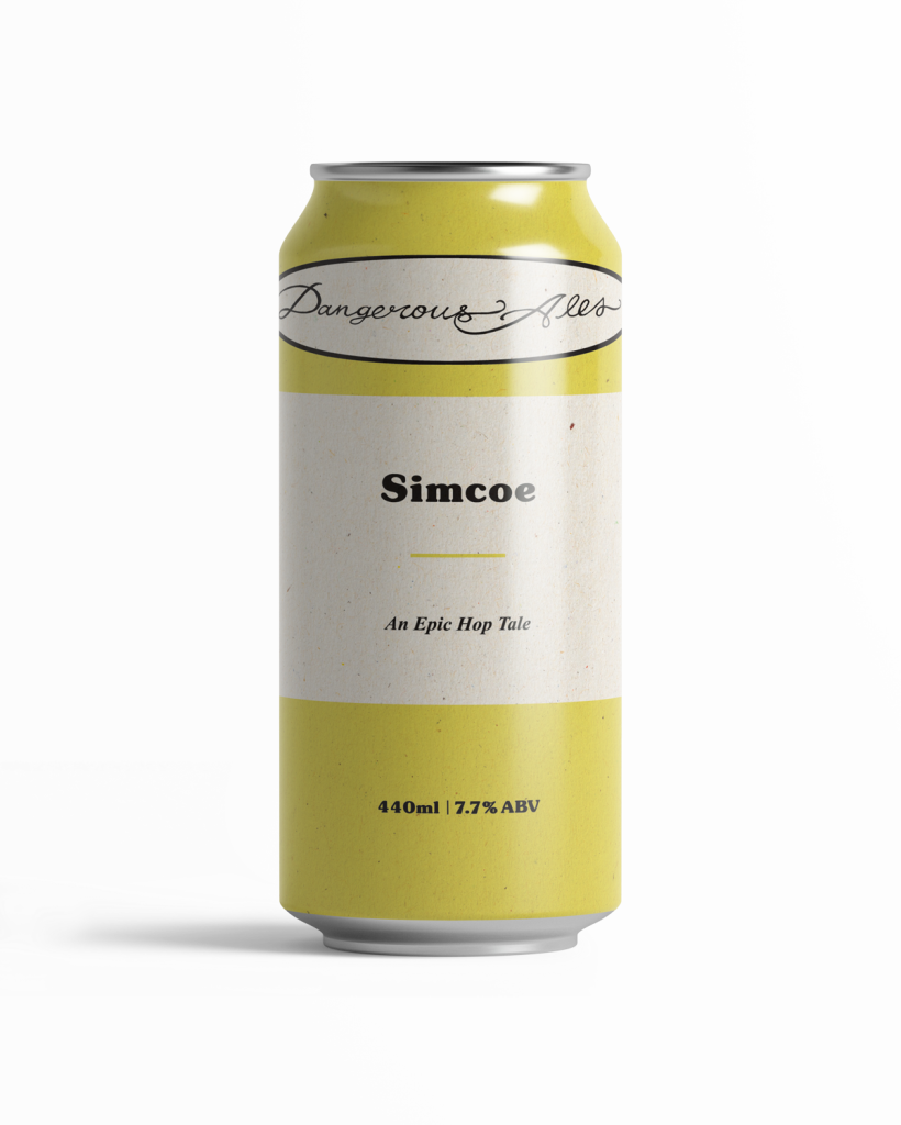 Dangerous Ales Simcoe- An Epic Hop Tale 440ml