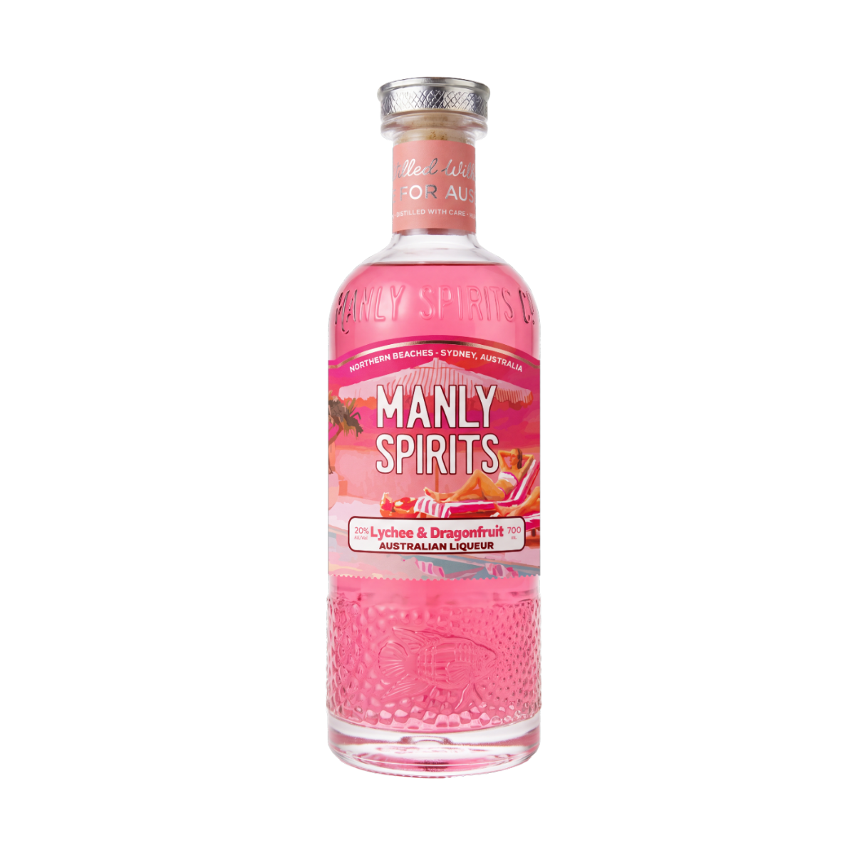 Manly Spirits Lychee & Dragonfruit Liqueur 700ML