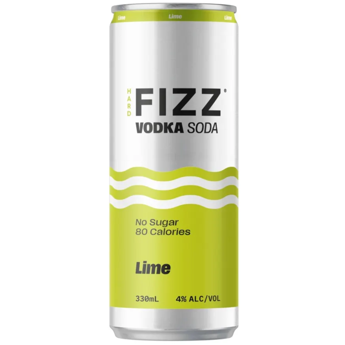 Hard Fizz Vodka Lime Soda 330ml