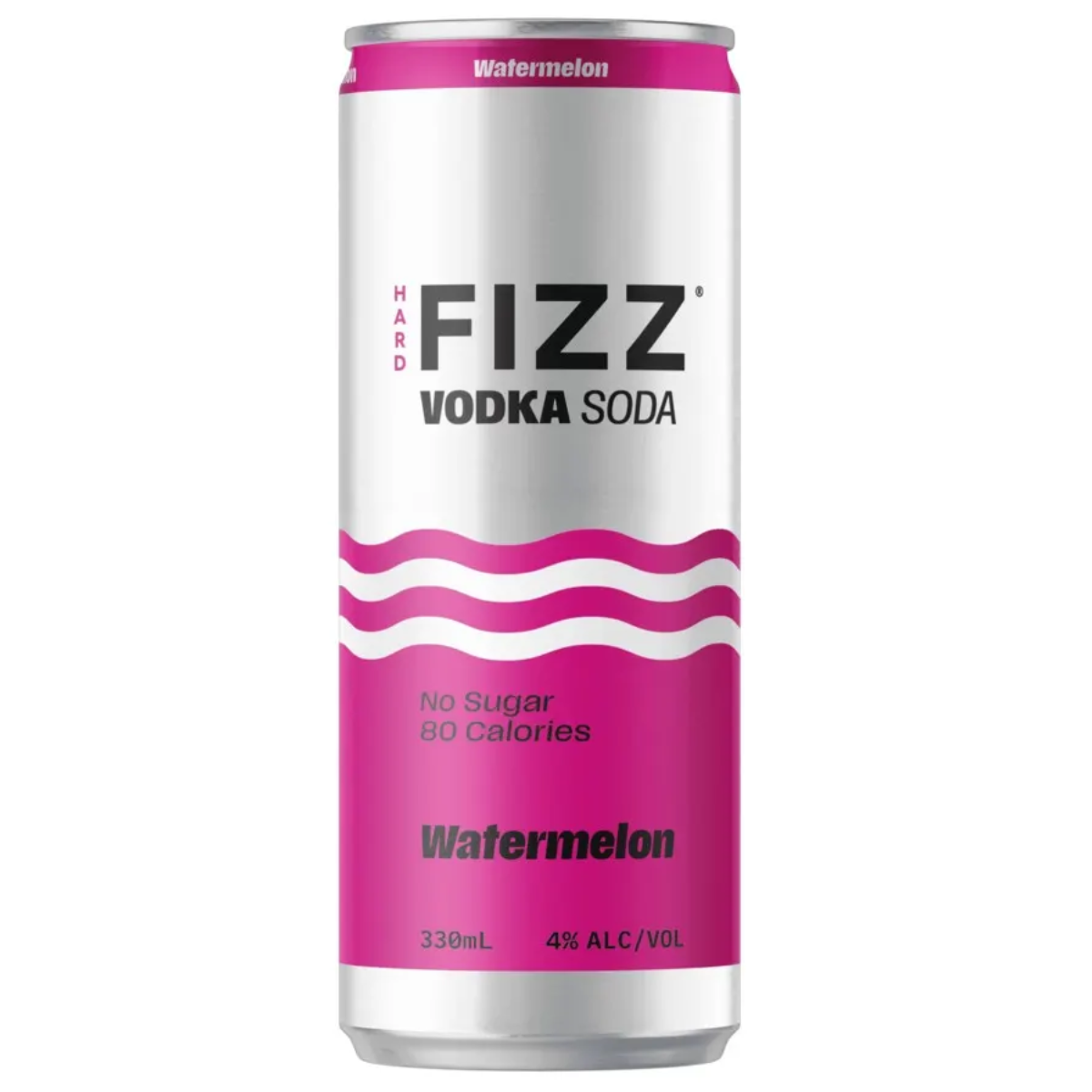 Hard Fizz Vodka Soda Watermelon 330ml