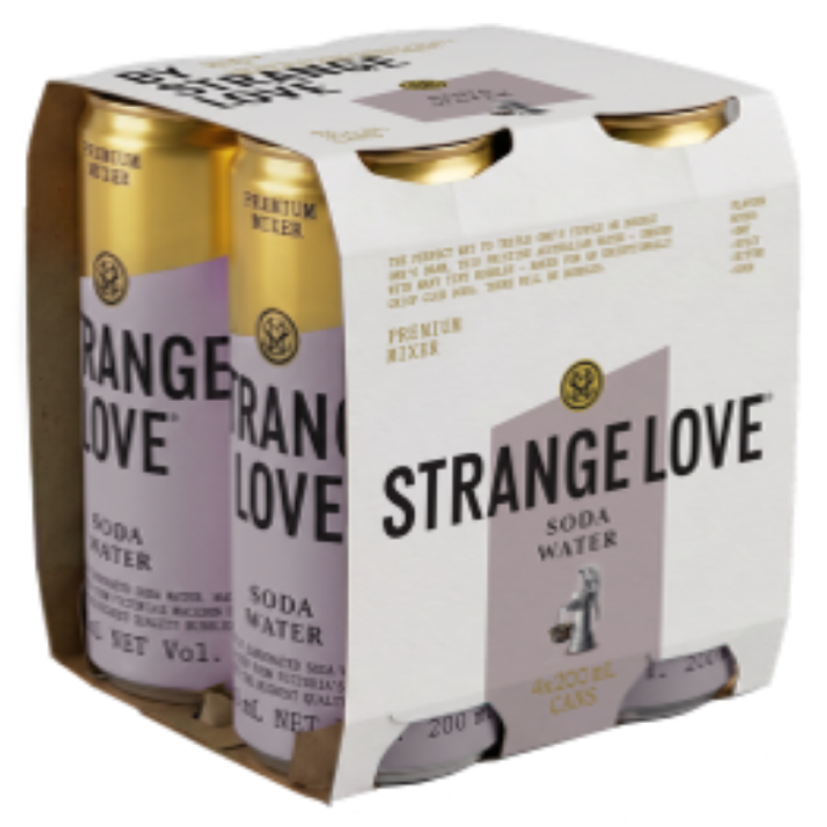 Strangelove Soda Water 200ml