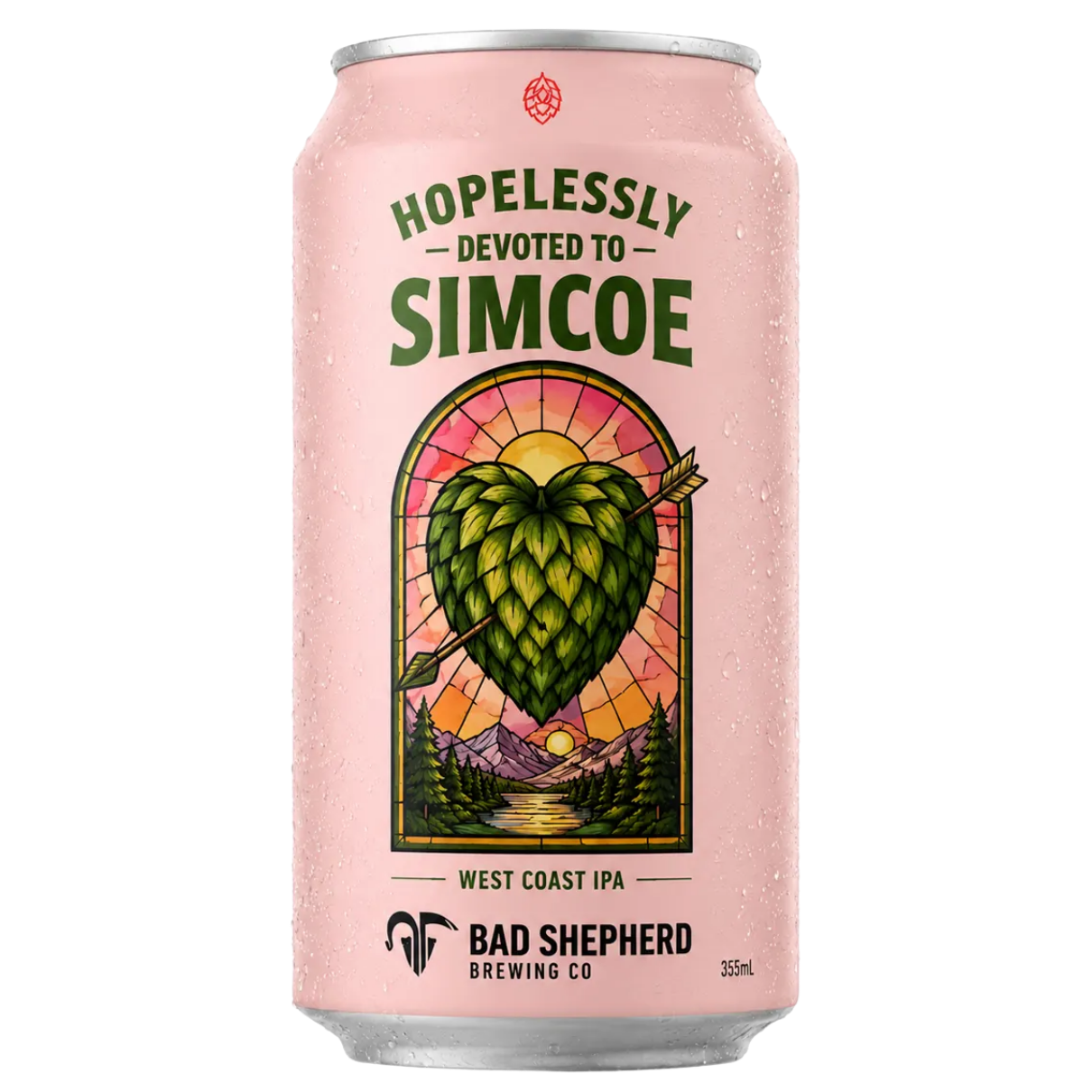 Bad Shepherd Simcoe West Coast IPA 355ml