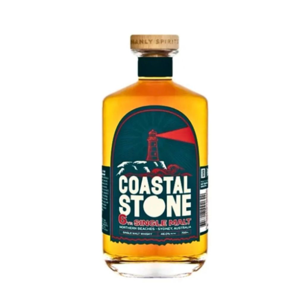 Manly Spirits Coastal Stone Single Malt 6yo Australian Whisky 70