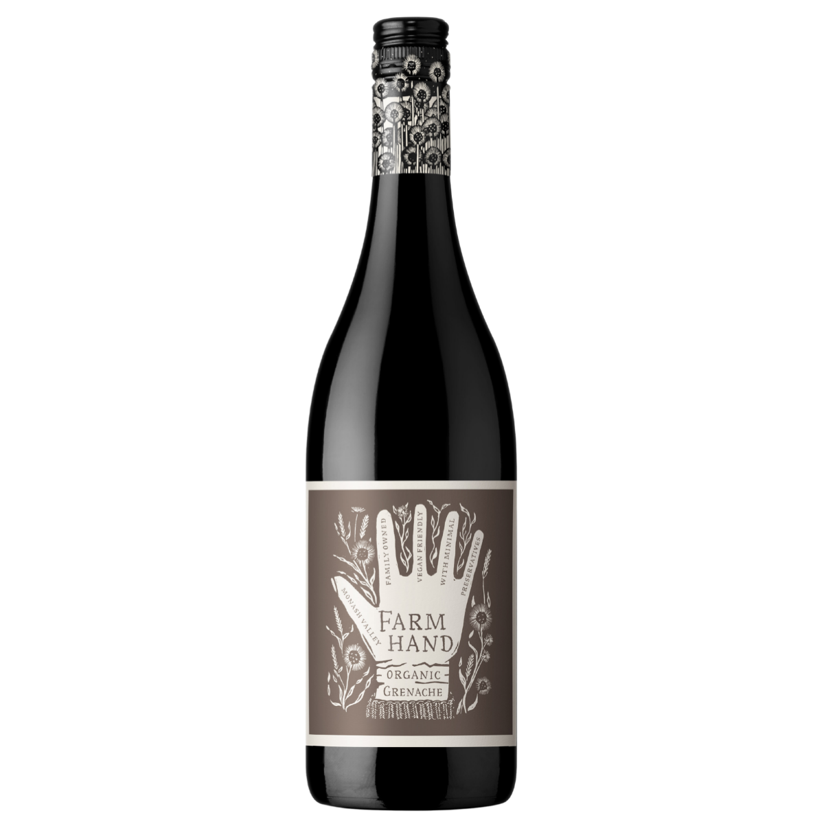 Farm Hand Organic Grenache 750ml