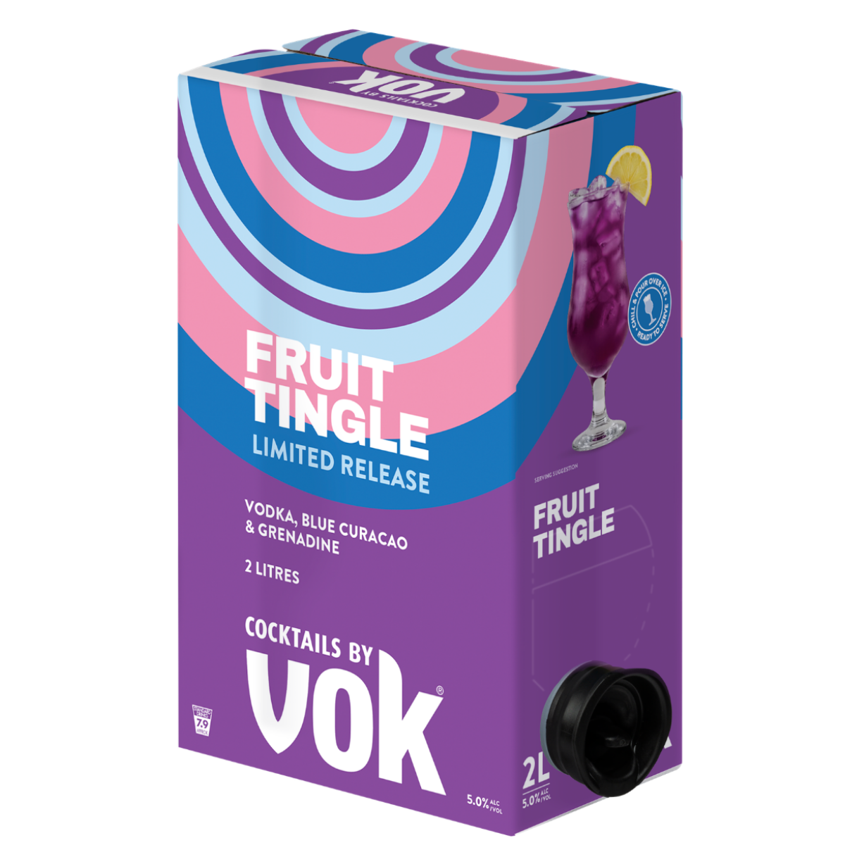 Vok Fruit Tingle 2Lt