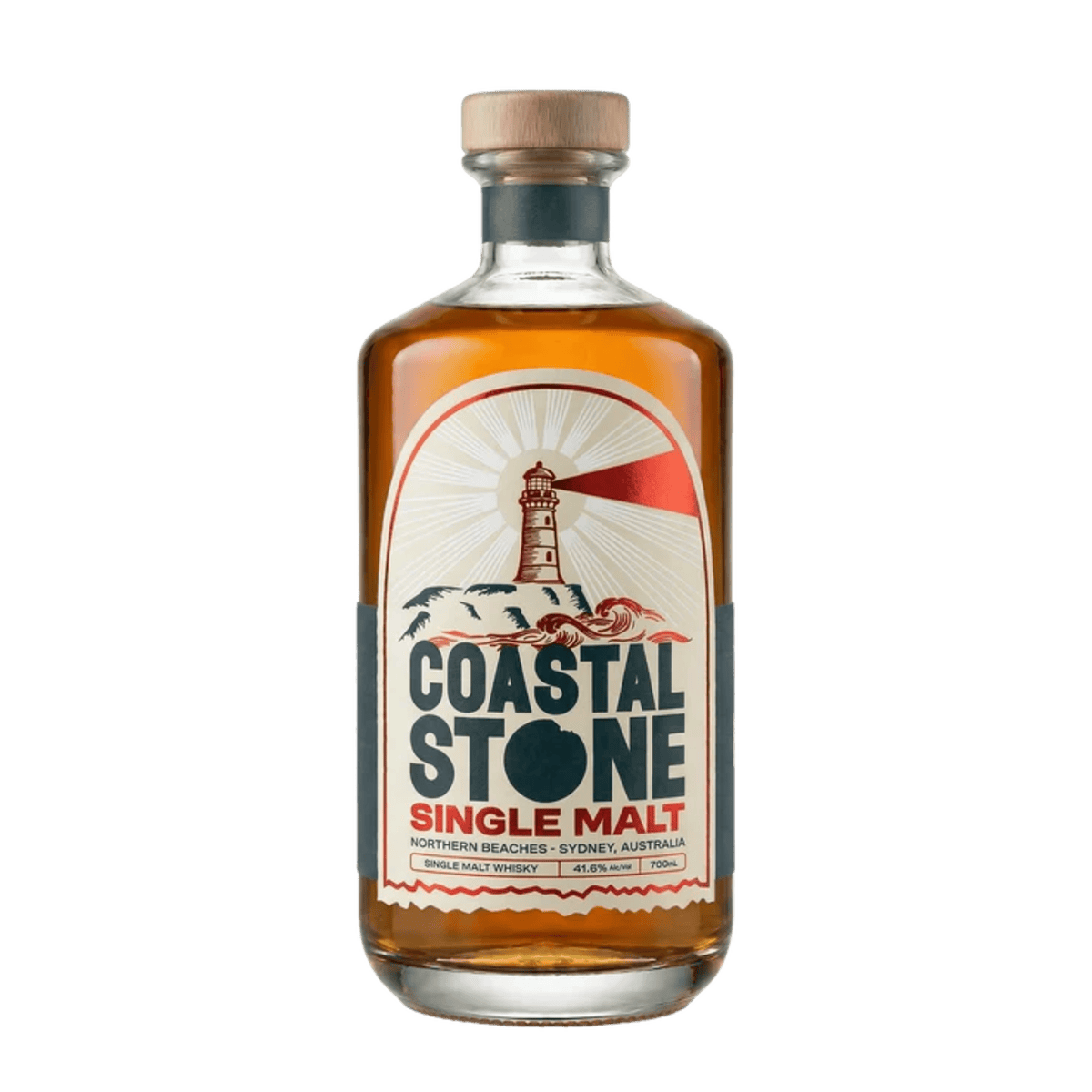 Manly Spirits Coastal Stone Single Malt Whisky 41.6abv 700ml