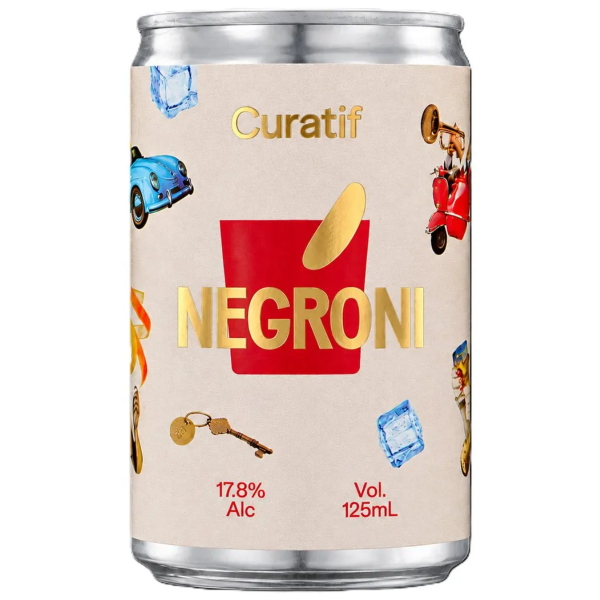 Curatif Never Never Distilling Negroni 125ml