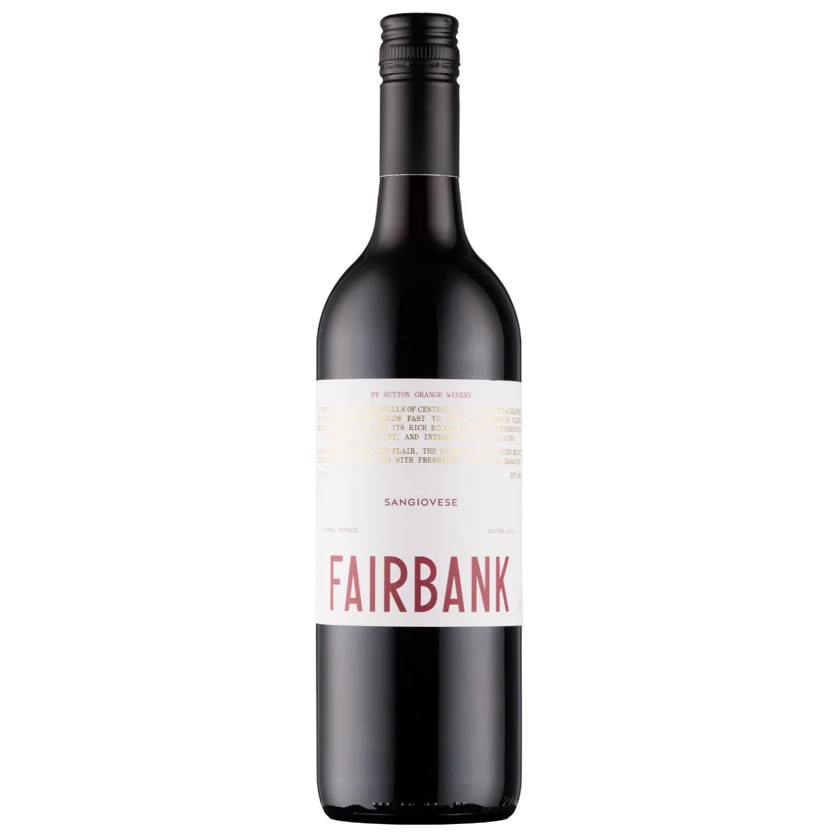 Sutton Grange Fairbank Sangiovese 750ml