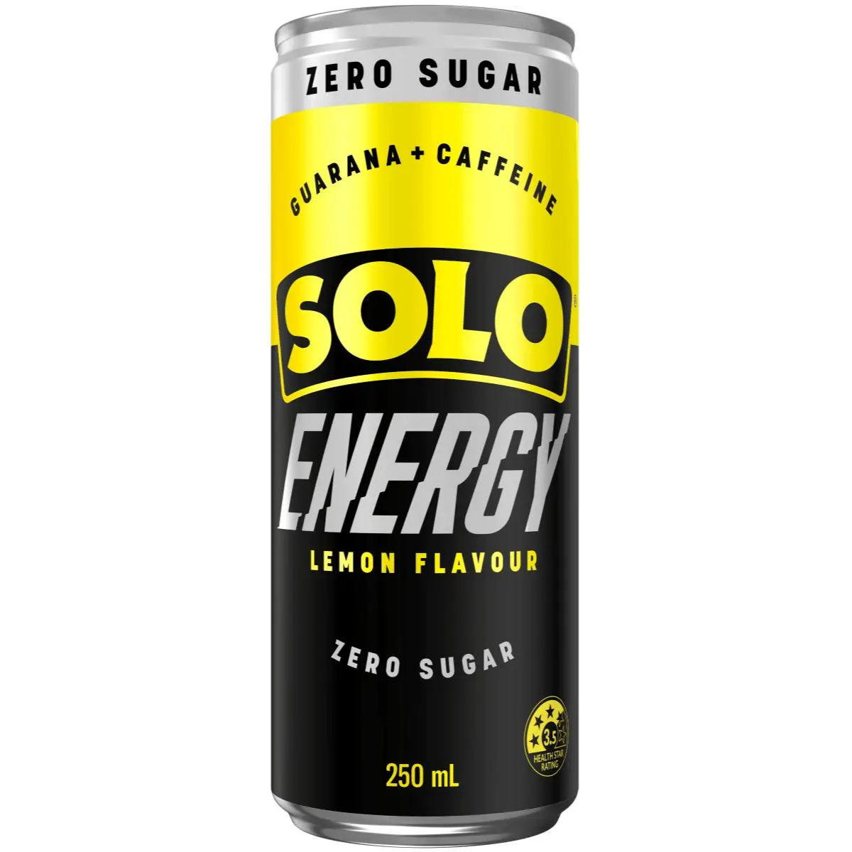 Solo Energy Lemon Zero Sugar 250ml