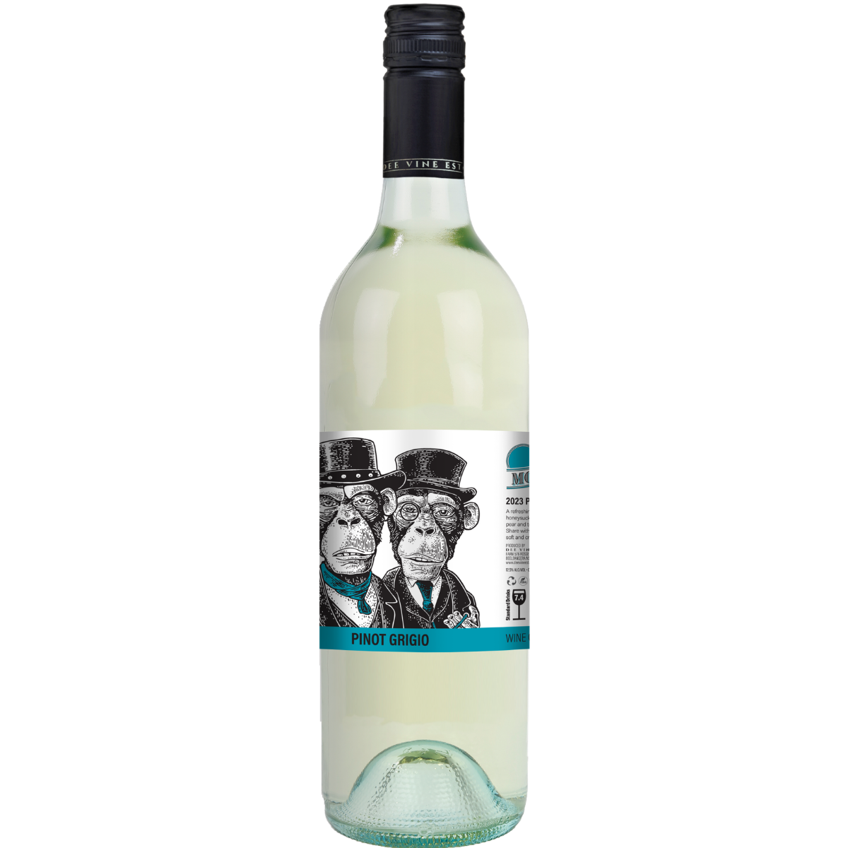 2 Monkeys Pinot Grigio 750ml