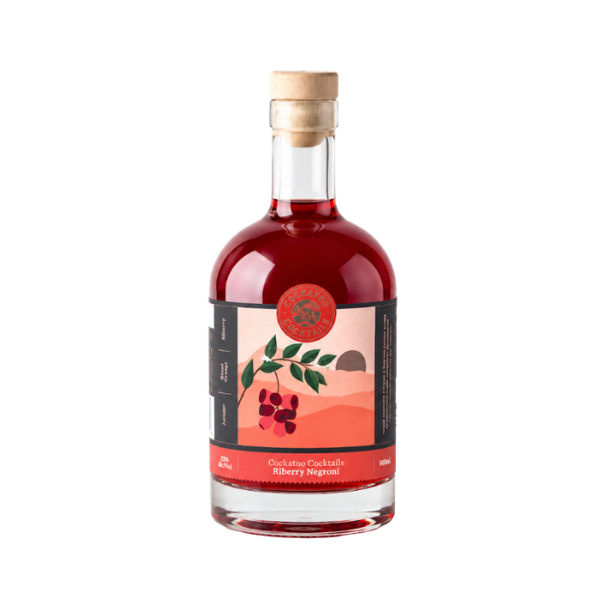 Cockatoo Cocktails Riberry Negroni Cocktail 500ml