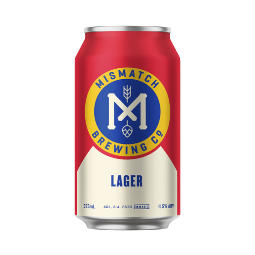 Mismatch Brewing Co. Lager 375ml