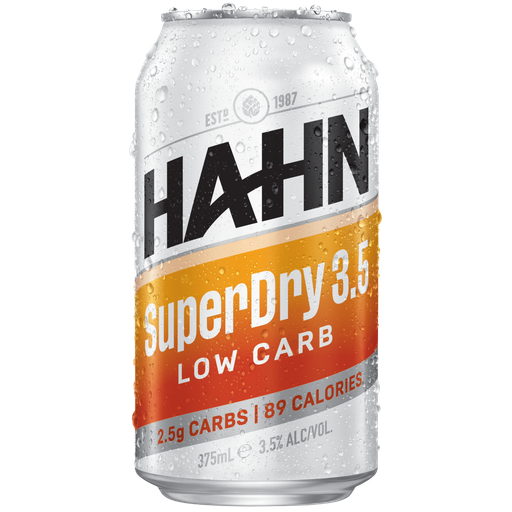 Hahn Super Dry 3.5 Loose Cans 375ml