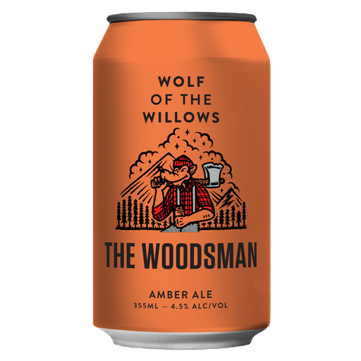 Wolf Of The Willows Woodsman Amber Ale 355ml