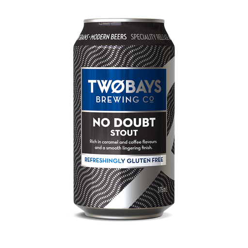 Two Bays Gluten Free No Doubt Stout 375ml