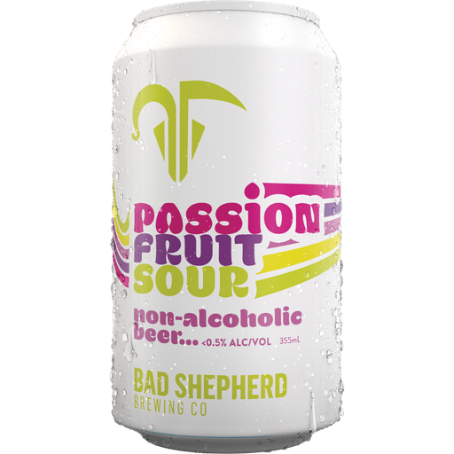 Bad Shepherd Passionfruit Sour Non-Alc 355ml