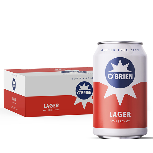 O'Brien Gluten Free Lager 375ml