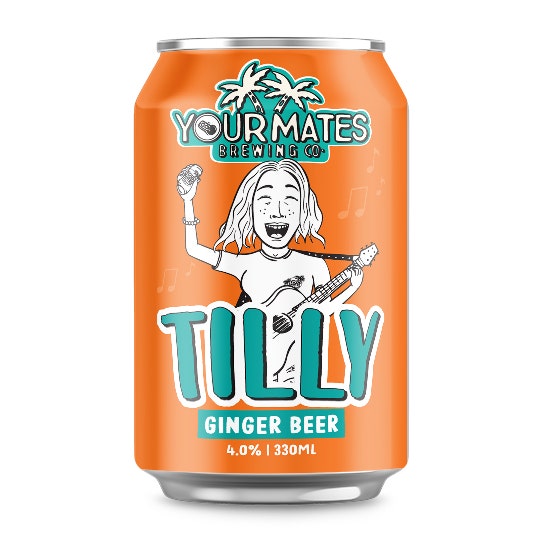 Your Mates Brewing Tilly Ginger Beer 330ml